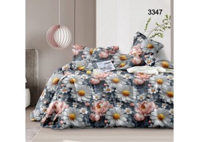 Постельное белье  "3347" Бязь 100% хлопок пр-во Барановичи (РБ)