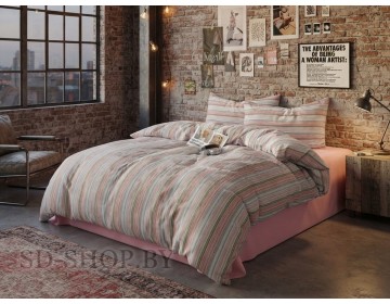 Постельное белье из Вареного хлопка "Арт. 867" 100% хлопок  пр-во Барановичи (РБ).
