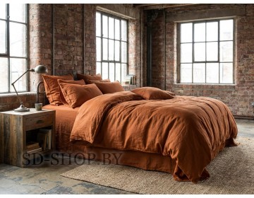 Постельное белье из Вареного хлопка "ОХРА" 100% хлопок  пр-во Барановичи (РБ).