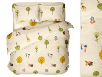 Постельное белье  "Арт. 6468" (желтый) Бязь 100% хлопок пр-во Барановичи (РБ)