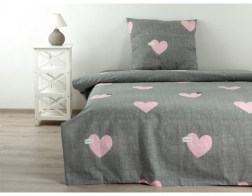 Постельное белье "LOVE" Бязь 100% хлопок пр-во Барановичи (РБ)