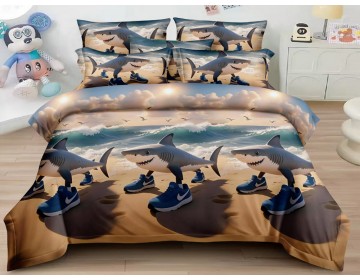 Постельное белье "Тралала" Бязь 100% хлопок пр-во Барановичи (РБ)