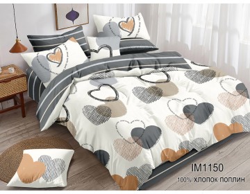 Постельное белье из поплина "Арт. IM1150" пр-во Барановичи (РБ)