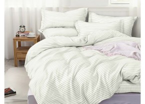 Постельное белье из поплина "Полоска грин" 100% хлопок пр-во Барановичи (РБ)