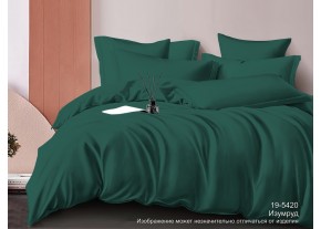 Постельное белье "Изумруд" однотонный Сатин 100% хлопок  пр-во Барановичи (РБ).