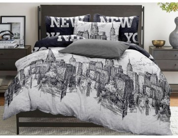 Постельное белье "New York" Бязь 100% хлопок СонМаркет (Барановичи)