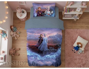 Детское постельное белье "ФРОЗЕН" Сатин 100% хлопок Барановичи (РБ)