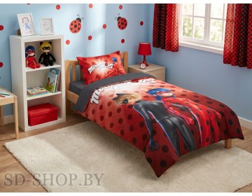 Детское постельное белье "Леди Баг" Сатин 100% хлопок Барановичи (РБ)