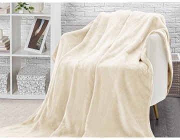 Плед-покрывало "КРЕМОВЫЙ" Велсофт Барановичи (РБ)