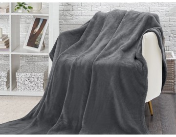 Плед-покрывало "Серый" Велсофт Барановичи (РБ)