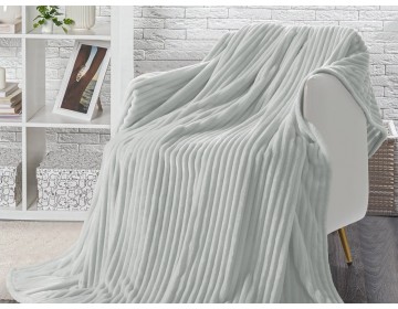 Плед-покрывало "Светло-Серый" Велсофт Барановичи (РБ)