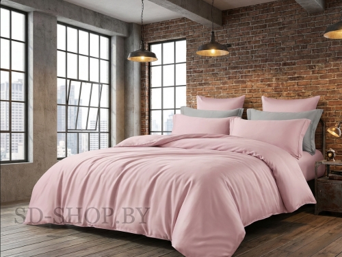 Постельное белье "Малиновый щербет" однотонный Сатин 100% хлопок  пр-во Барановичи (РБ).