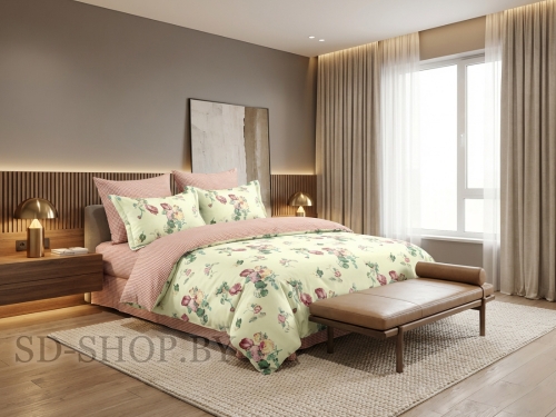 Постельное белье "Арт. 26657" Твил-Сатин пр-во Барановичи (РБ)