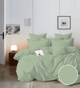 Постельное белье из поплина "ОЛИВКОВЫЙ" пр-во Барановичи (РБ)