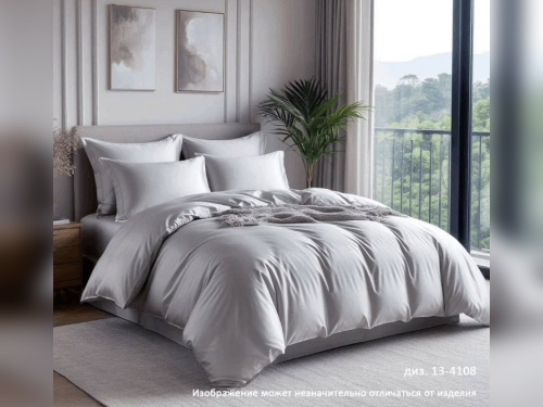 Постельное белье из сатина Однотонное "ОБЛАКО" 100% хлопок  пр-во Барановичи (РБ).