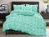 Постельное белье "Геометрия бирюза" Бязь 100% хлопок СонМаркет (РБ)