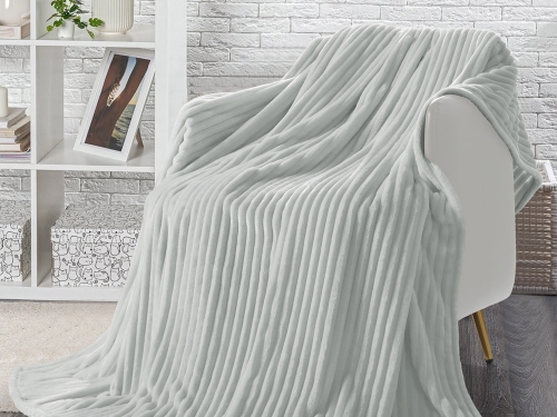 Плед-покрывало "Светло-Серый" Велсофт Барановичи (РБ)