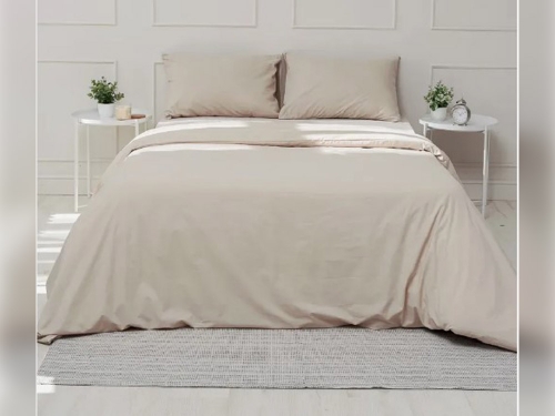 Постельное белье "Кремовый" Бязь 100% хлопок пр-во Барановичи (РБ)