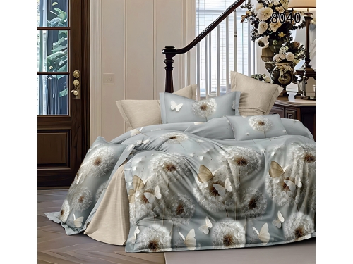 Постельное белье из поплина "Арт. 8040" 100% хлопок пр-во Барановичи (РБ)