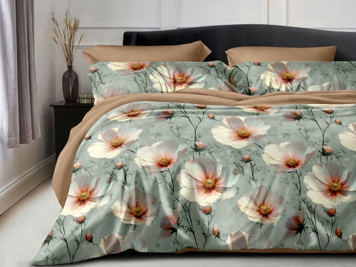 Постельное белье из поплина "Арт. 8042" 100% хлопок пр-во Барановичи (РБ)