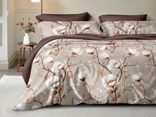 Постельное белье из поплина "Арт. 8043" 100% хлопок пр-во Барановичи (РБ)