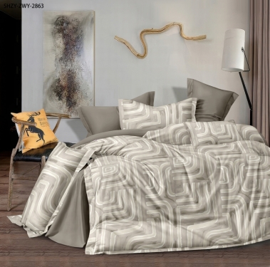 Постельное белье из поплина "Арт. 8094" 100% хлопок пр-во Барановичи (РБ)