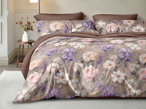 Постельное белье из поплина "Арт. 8095" 100% хлопок пр-во Барановичи (РБ)