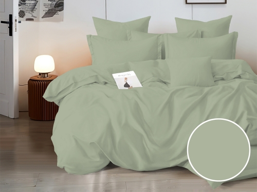 Постельное белье из поплина "Фисташковый" 100% хлопок пр-во Барановичи (РБ)