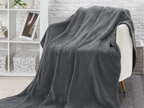 Плед-покрывало "Серый" Велсофт Барановичи (РБ)